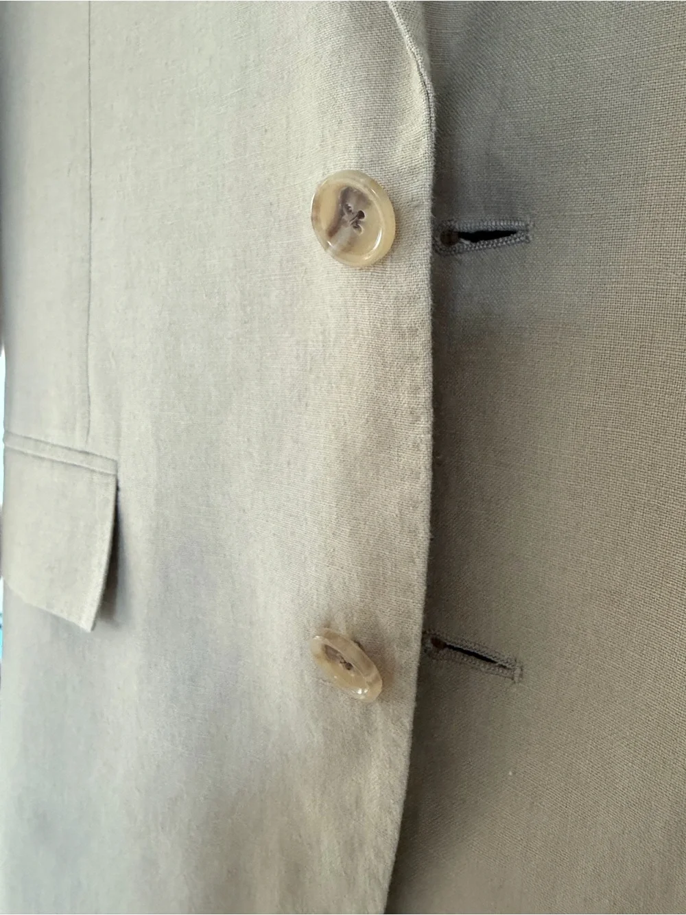 J. Crew Linen Men's Ludlow Tan Blazer - Smart Casual Jacket
